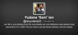 https://twitter.com/ianyudana20 Contact him, if you need Jersey and shoes